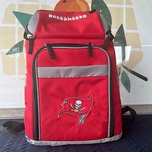 Rawlings NFL soft-sided backpack cooler Tampa Bay.